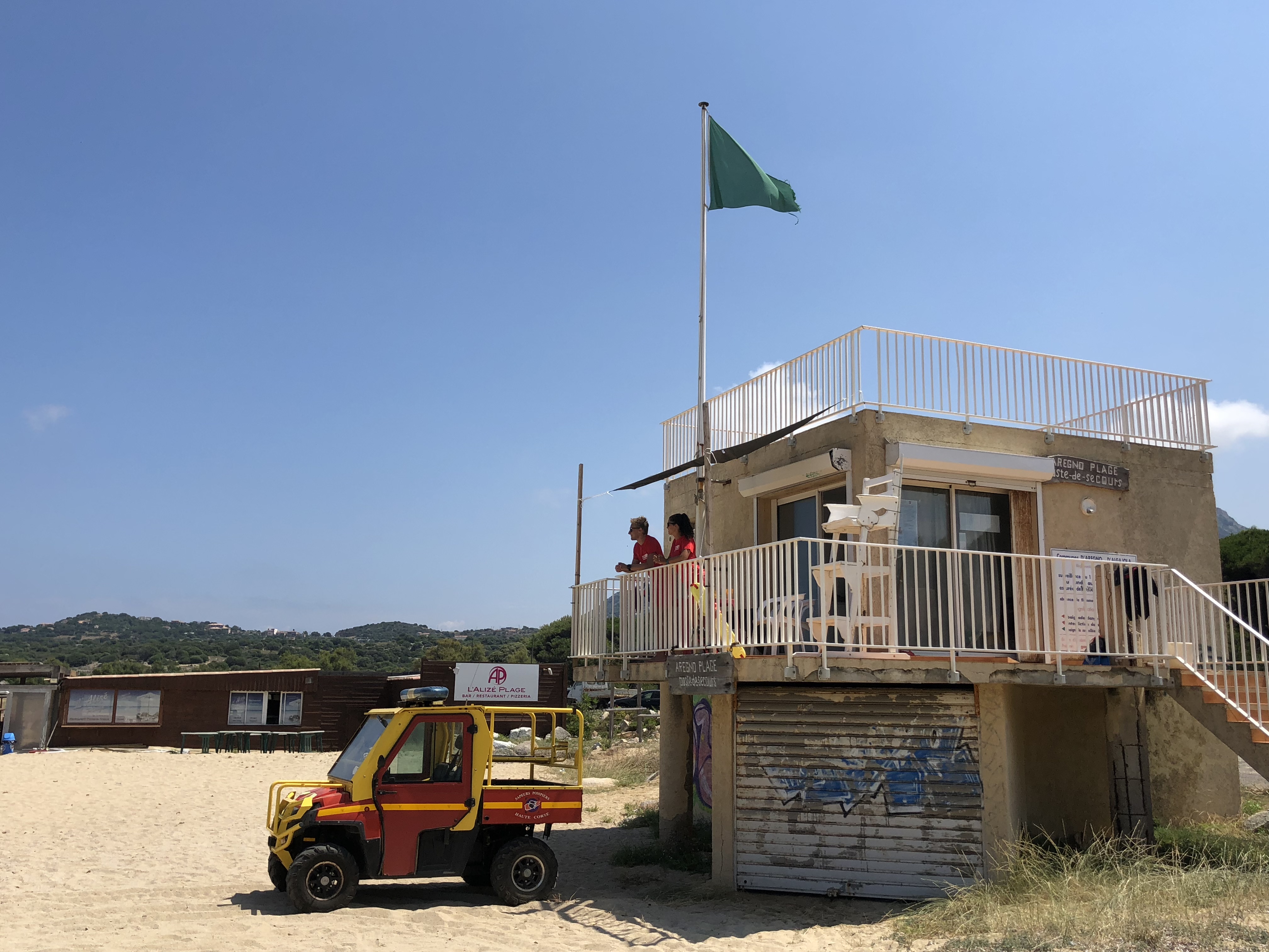 Ouverture des postes de surveillance de plage en Haute-Corse