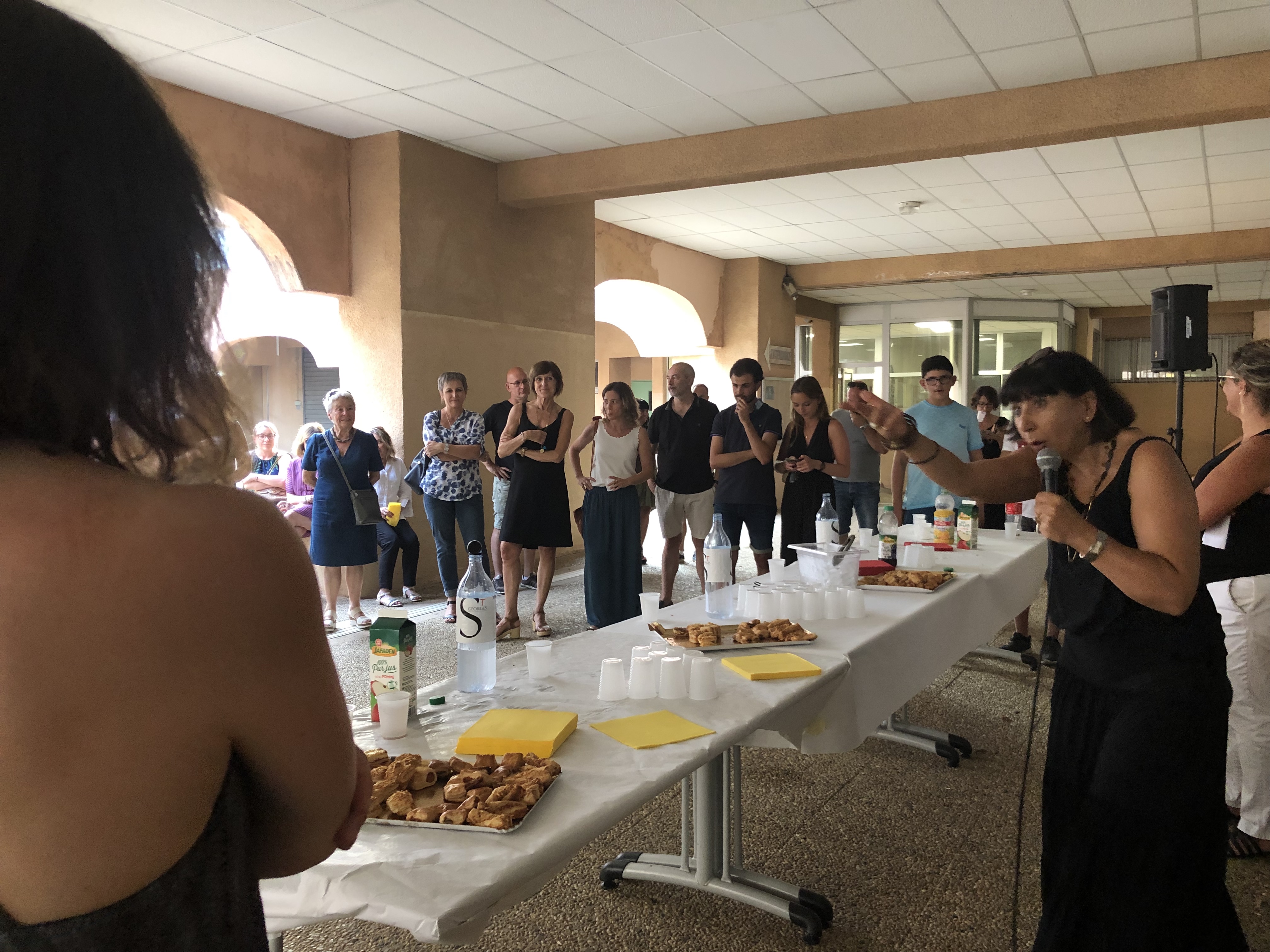 Caroline Lajus quitte le Lycée Polyvalent de Balagne pour le lycée de Corti