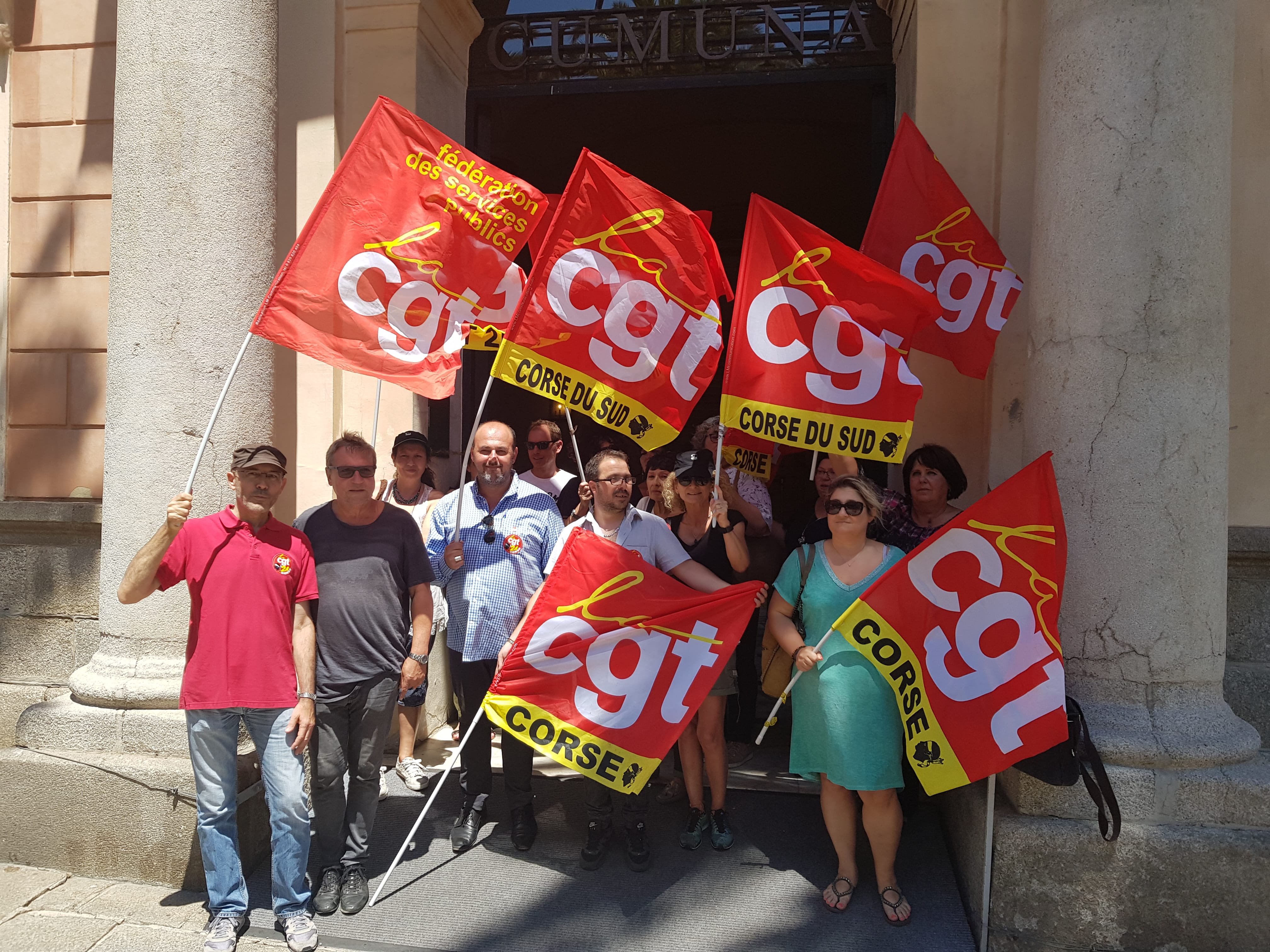 Ajaccio : La CGT manifeste contre le manque de réponses du gouvernement face à “l’urgence sociale” insulaire