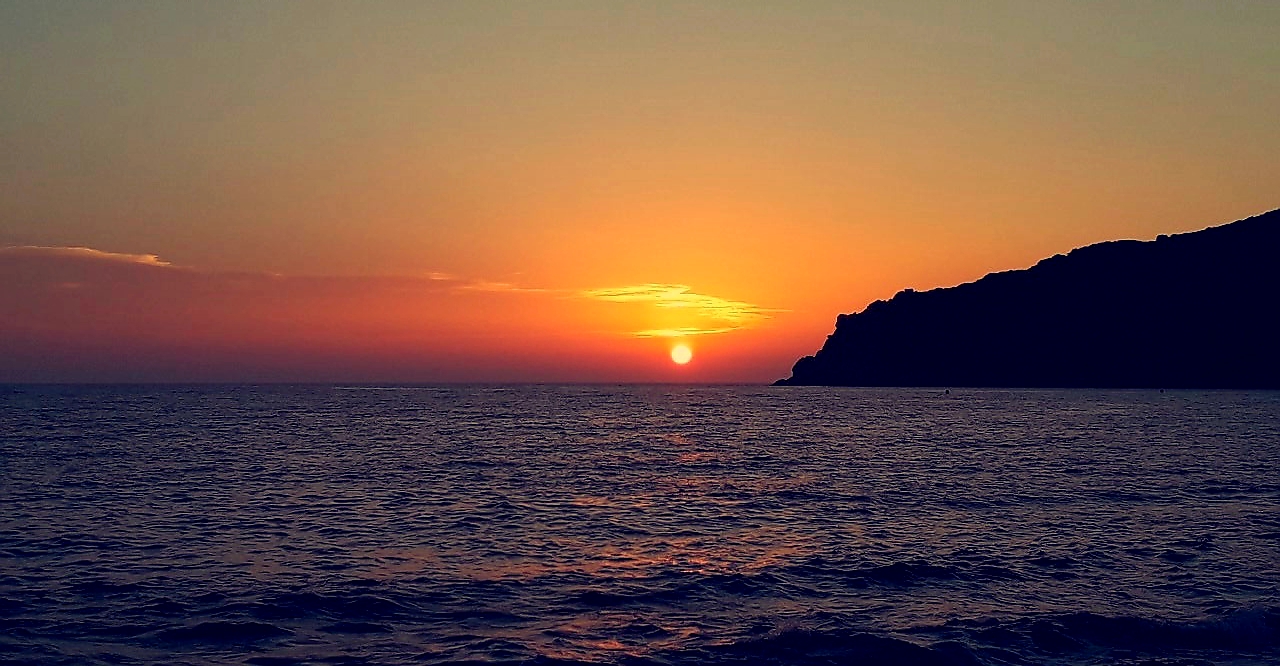 Coucher de soleil à Paese di Lava (Cindy Carta)