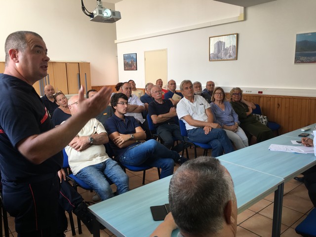 Réunion de prévention aux feux de forêts à la sous-préfecture de Calvi