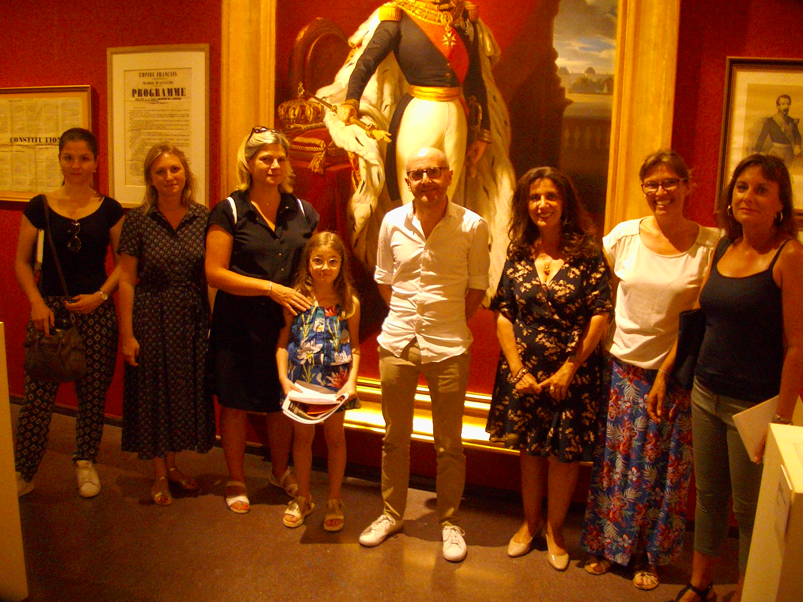 Les guides sensibilisées au Second Empire au musée de Bastia