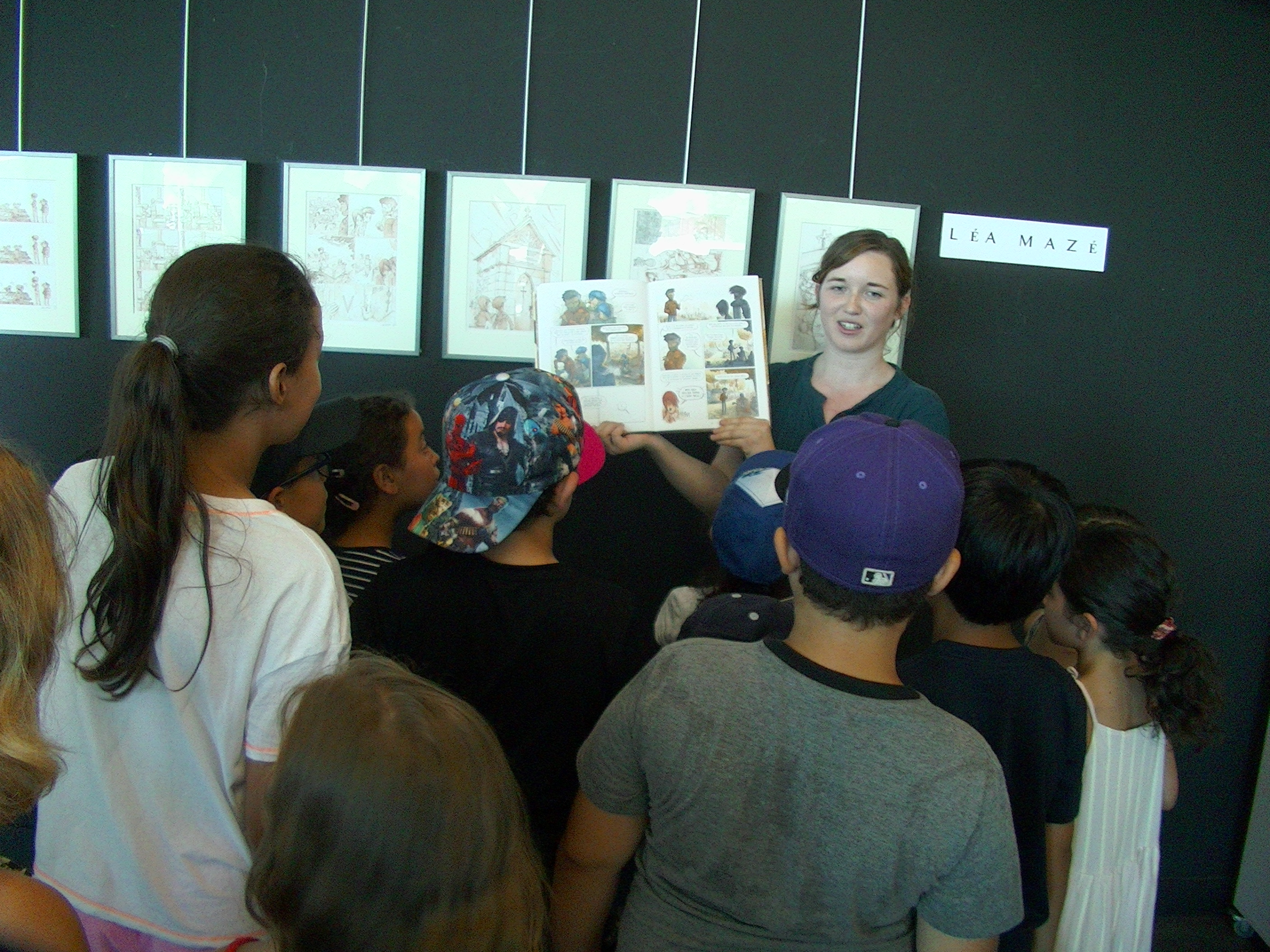 Bastia : Exposition et atelier BD avec Léa Mazé