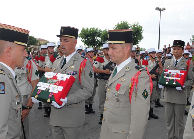 MAJ  KRAOUTCHANKA  OULADZIMIR décoré de la Légion d'Honneur