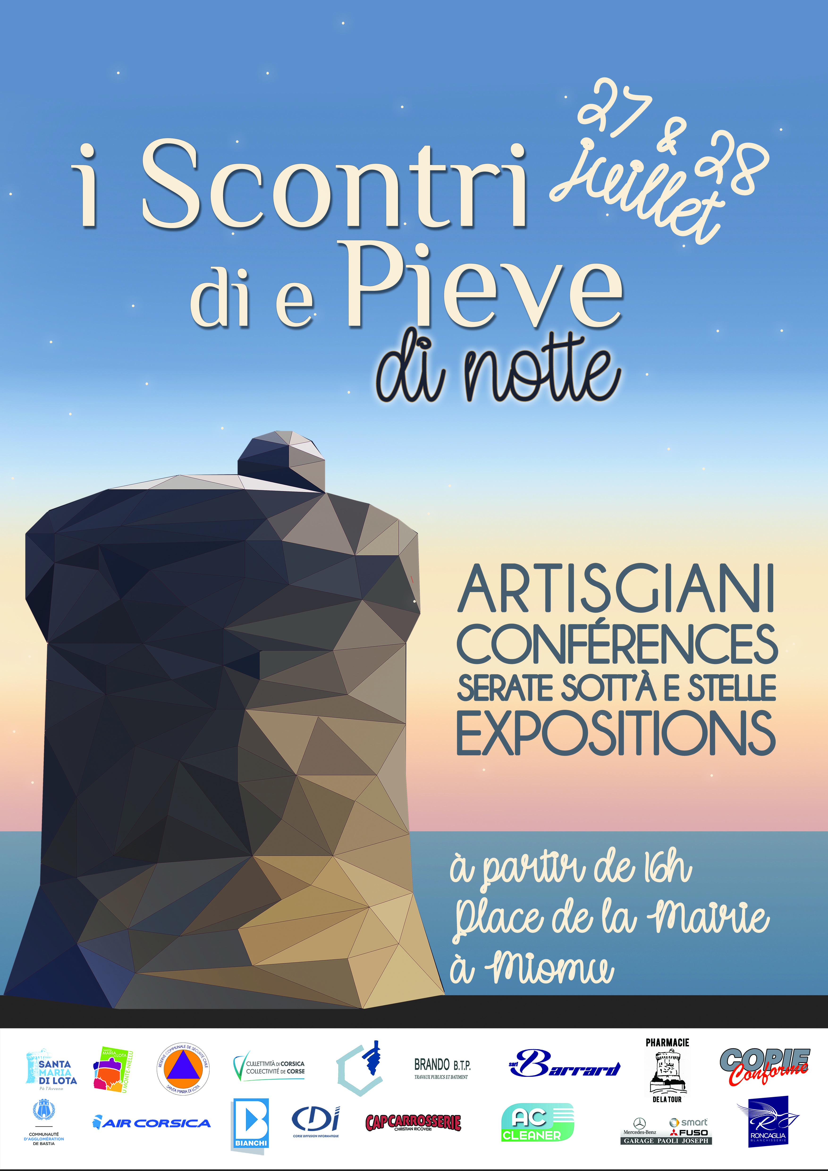 Santa Maria-di-Lota : I Scontri di e Pieve reviennent les 26, 27 et 28 juillet prochains 