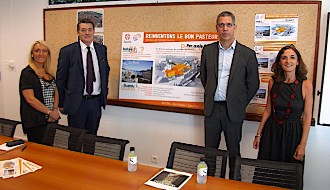 Repésentants de l'Etat et de la ville de Bastia ont lancé jeudi l'appel à projet pour la réhabilitation du quartier du Bon Pasteur à Bastia
