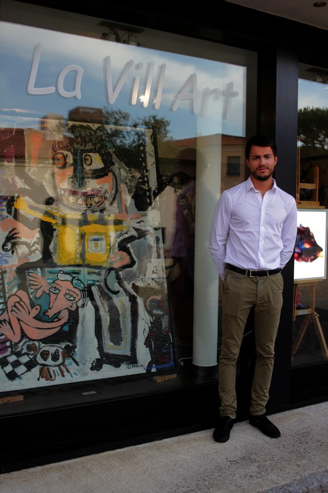 Antoine Pinelli passionné d'art