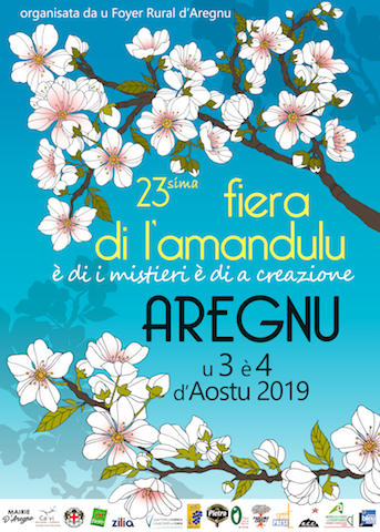 La 23ème édition di A fiera di l'Amandulu in Aregnu les 3 et 4 août prochains