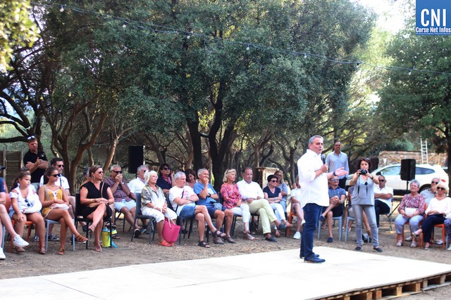 Xavier Bertrand inaugure une antenne de la Manufacture à Porticcio ce 31 juillet