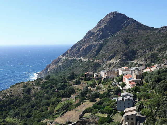 La photo du jour : Pino depuis la route de Barrettali