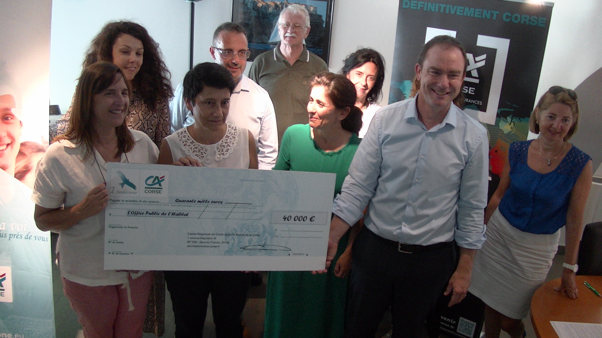 Une convention de mécénat pour la réhabilitation de logements sociaux a été signée entre la Fondation du Crédit Agricole et l’OPH