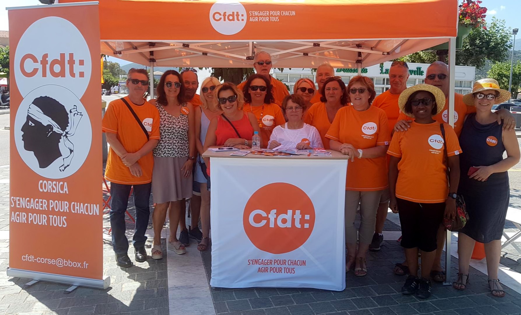  La CFDT Corsica à la rencontre des saisonniers à Saint-Florent