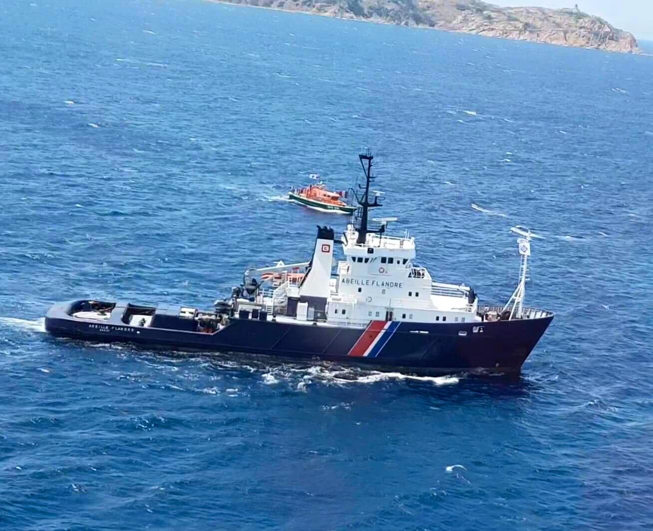 Le Jason était sur place dès hier soir