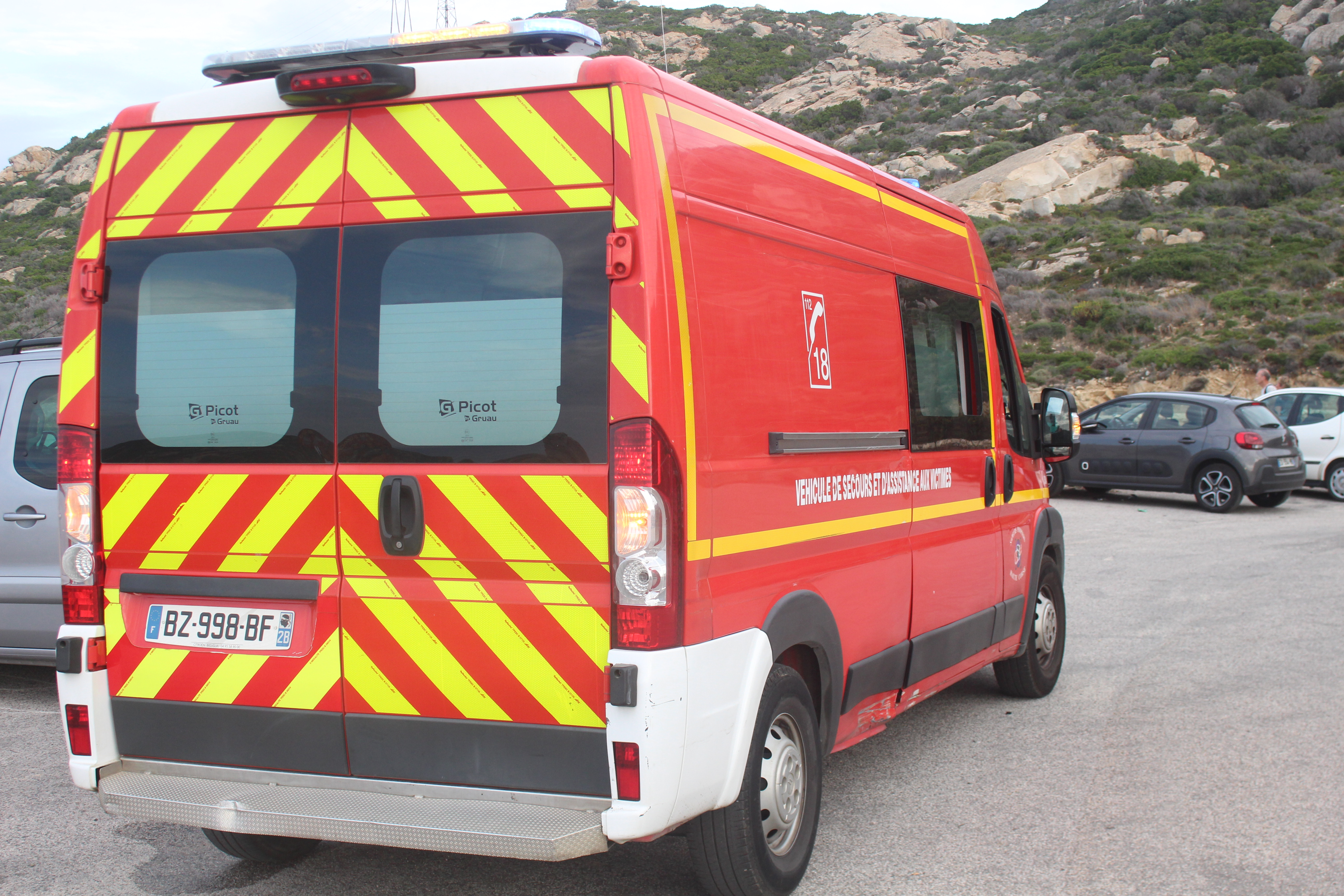 Moto contre camion à San Martino-di-Lota : un blessé grave