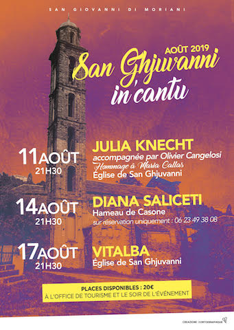 San Ghjuvanni in’cantu : le nouveau festival de musique de la Costa Verde 