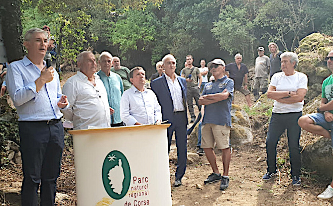 6 ans d'investissement municipal et Peri intègre le Parc naturel régional de Corse 