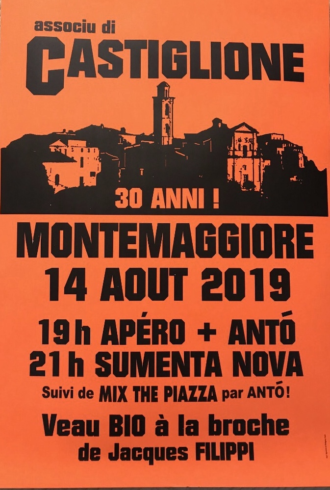 L'associu Castiglione de Montemaiò fête ses 30 ans ce mercredi 14 août
