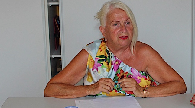 Annie Falcucci, adjointe au maire de Calvi, en charge des affaires scolaires, de la jeunesse et de l'enfance
