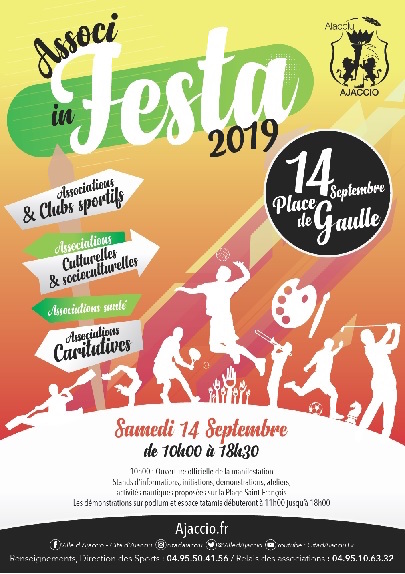 Associ in Festa : La Fête du Sport et des Associations revient à Ajaccio