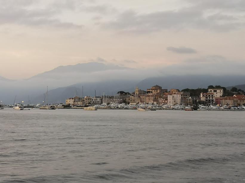 Saint-Florent vu depuis La Roya (Eric Segond)