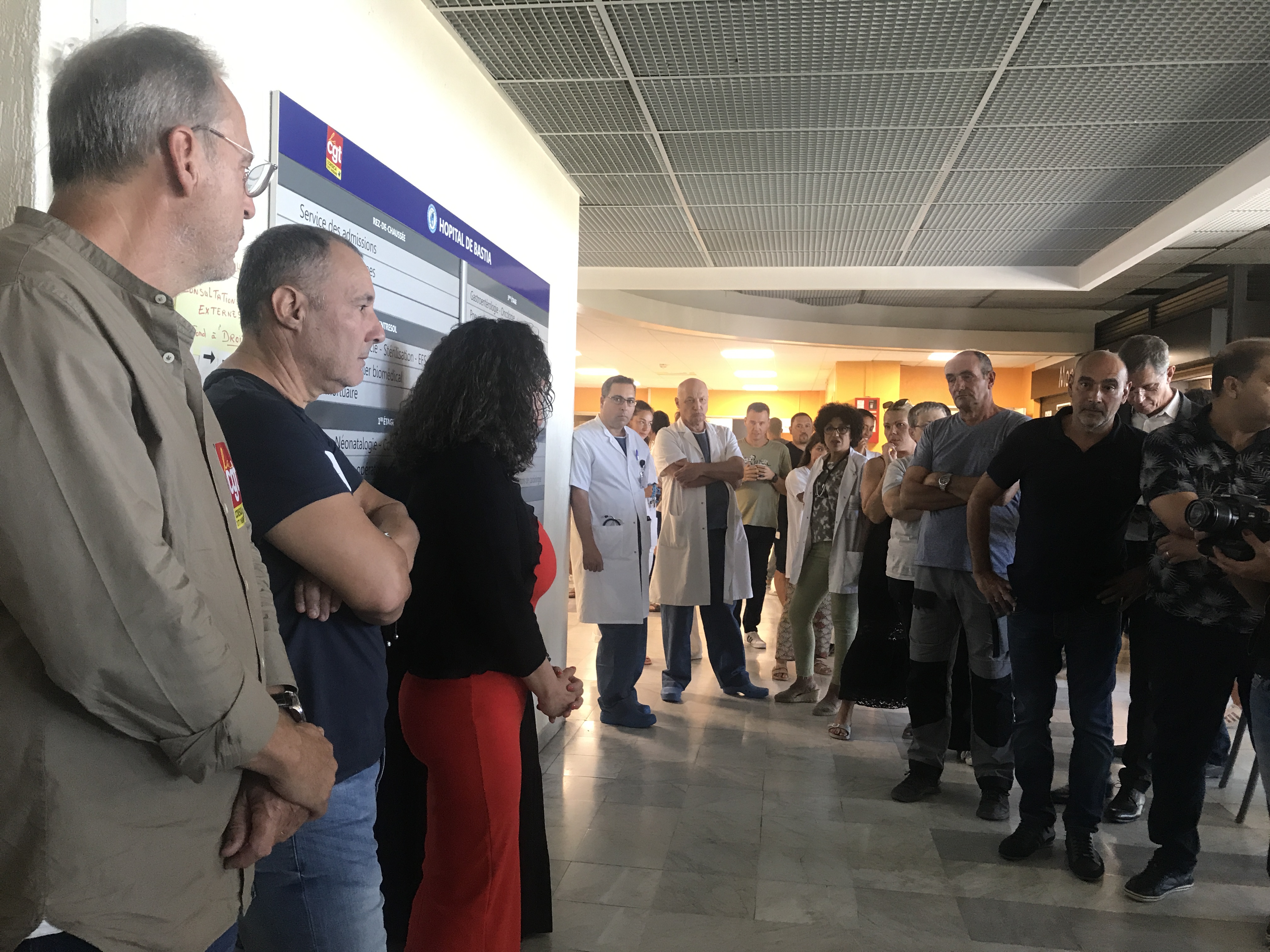 VIDEO - Hôpital de Bastia : la CGT appelle à une grève générale dans tous les services
