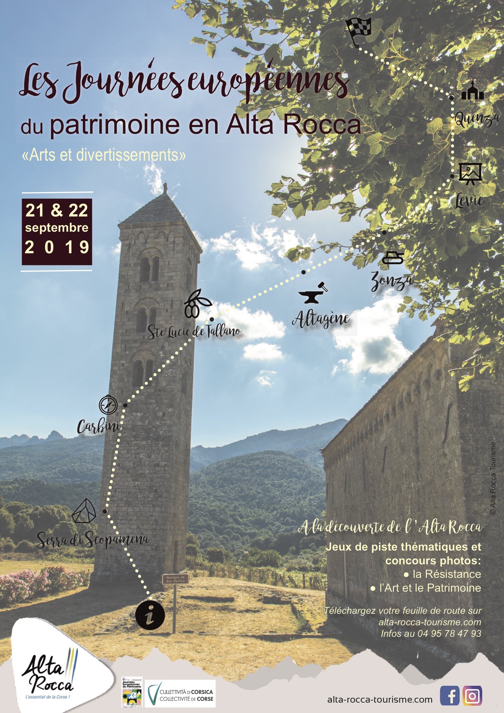 L'Alta Rocca célèbre les Journées européennes du Patrimoine avec un jeu de piste à travers le territoire