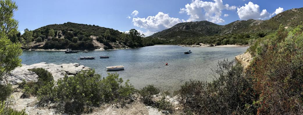 Sur le sentier des douaniers près de Saint-Florent (Marie Santelli)