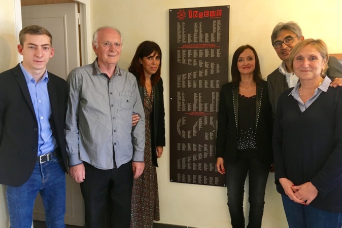 Le 9 Mai 2018 Laetitia Cucchi, présidente d'Inseme et Jean-Michel Verleye, trésorier, avaient pris possession du premier appartement de Marseille