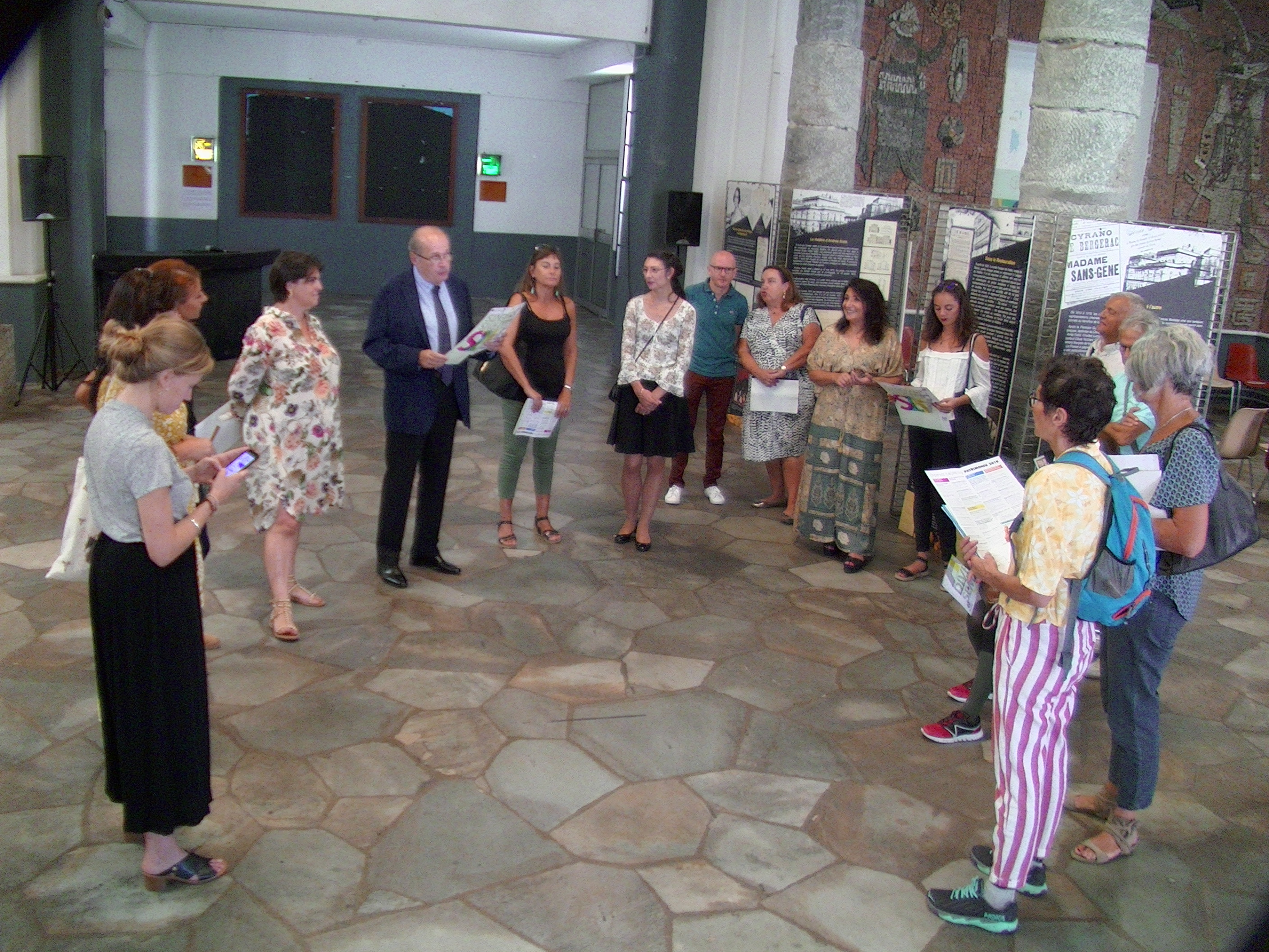 Présentation des journées européennes du patrimoine à Bastia