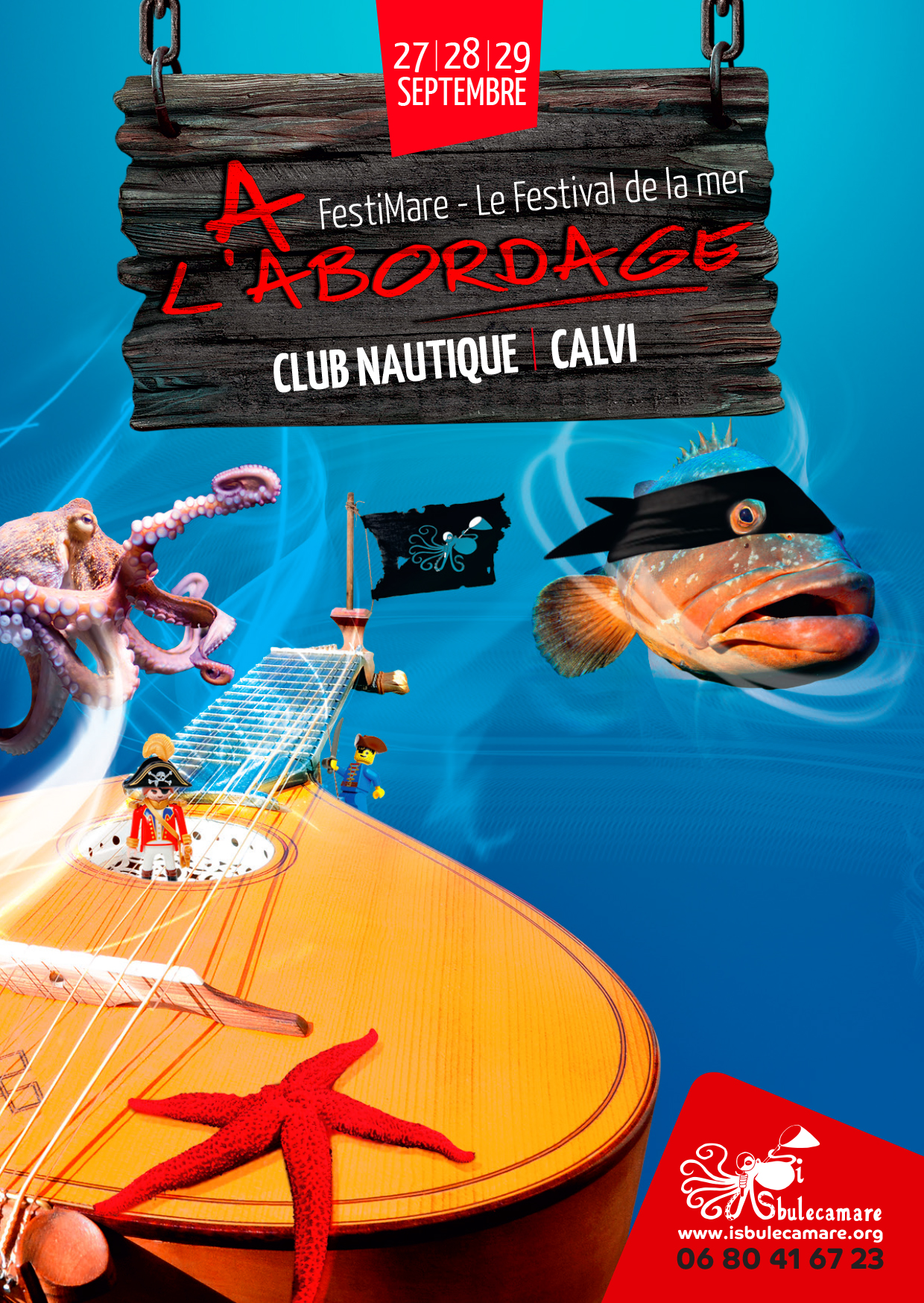 Festival de la mer à Calvi avec Marc Thiercelin et Jacques Rougerie