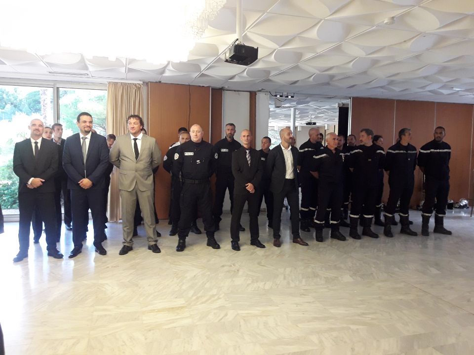 Policiers et pompiers de Bastia récompensés pour leur courage après la fusillade de Lupinu