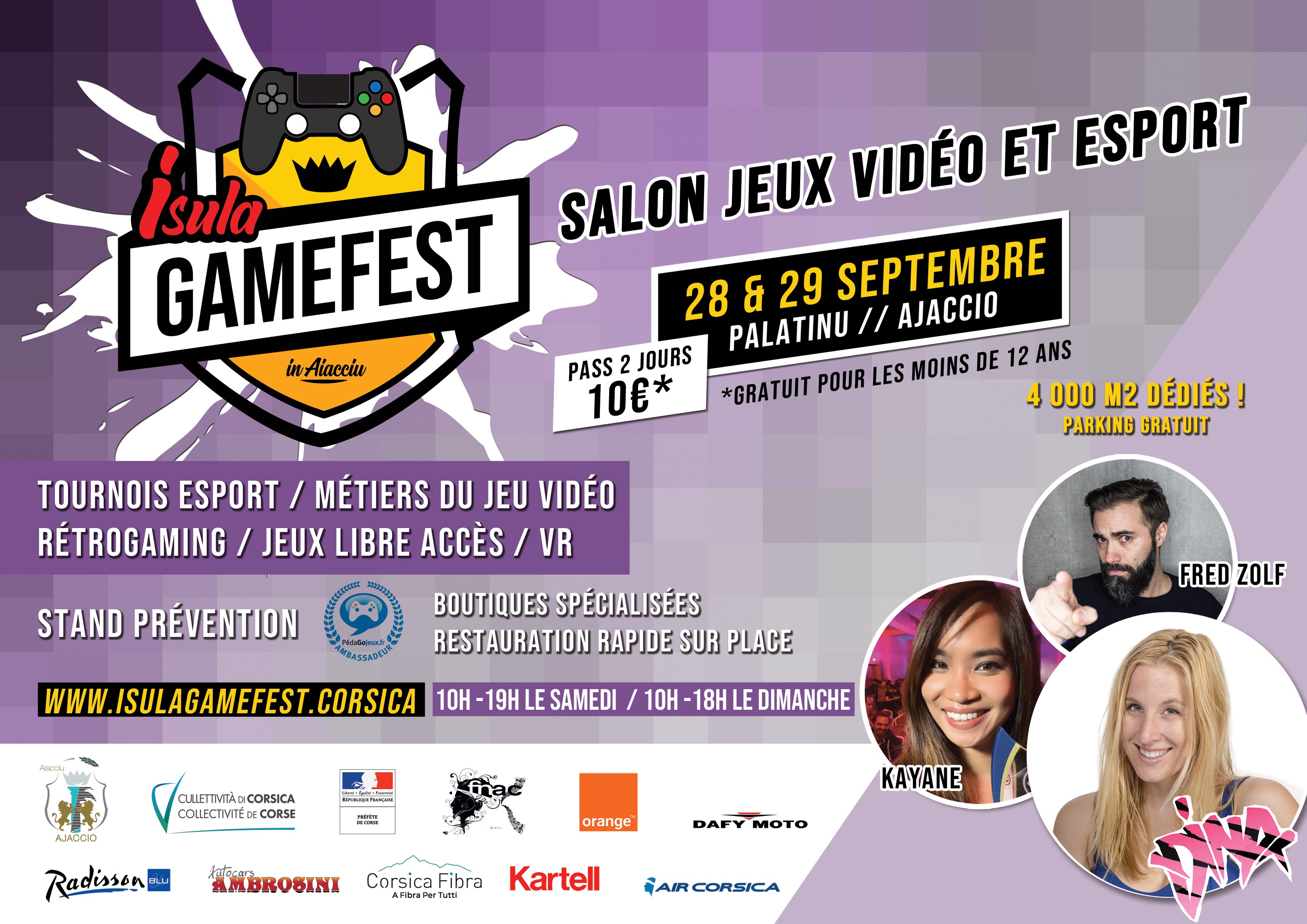 Isula Gamefest : le premier salon du jeu vidéo et de l’esport corse dévoile son programme