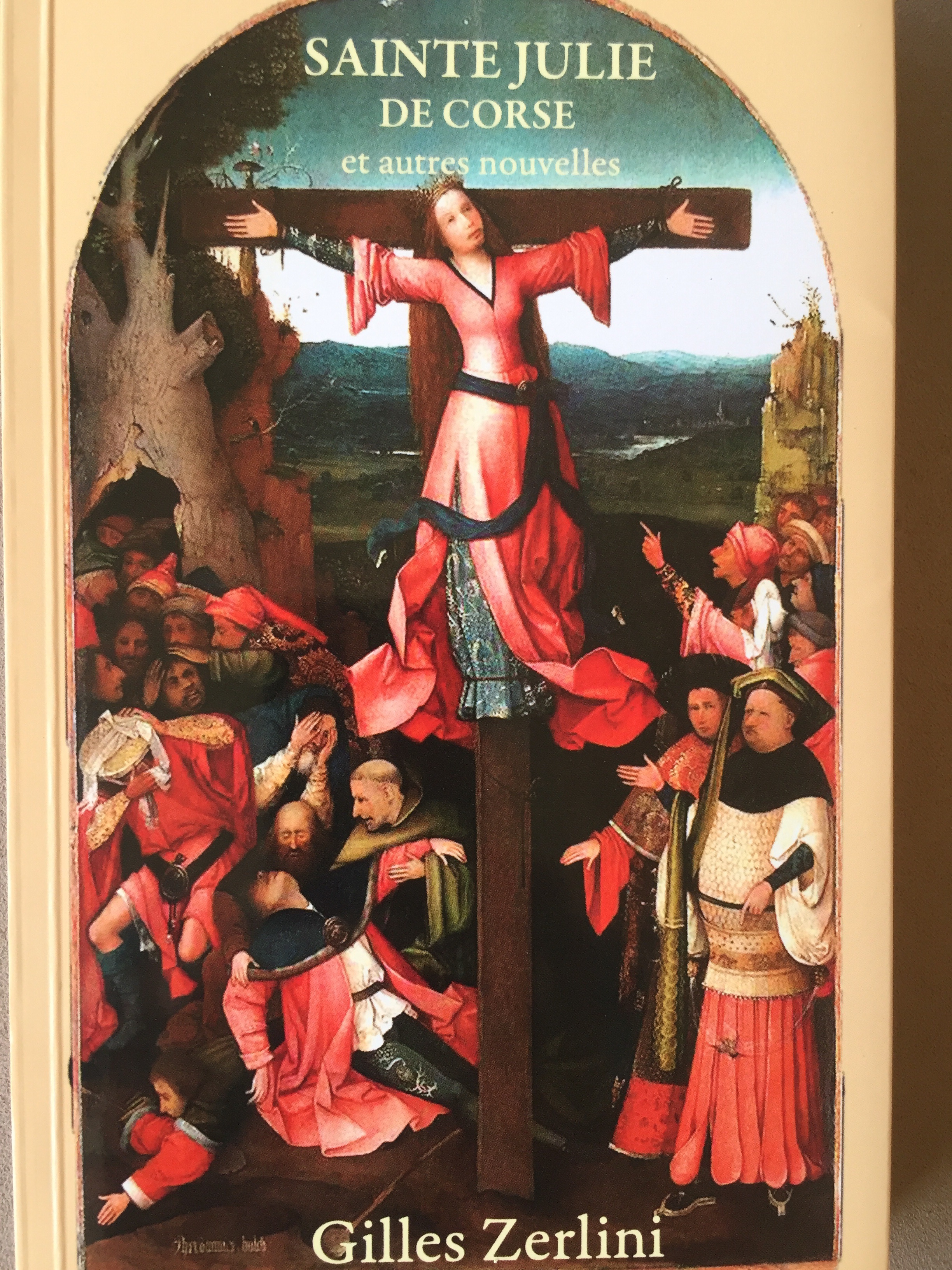 Gilles Zerlini dédicace "Sainte Julie de Corse et autres nouvelles" ce 28 septembre à la librairie Album de Bastia 