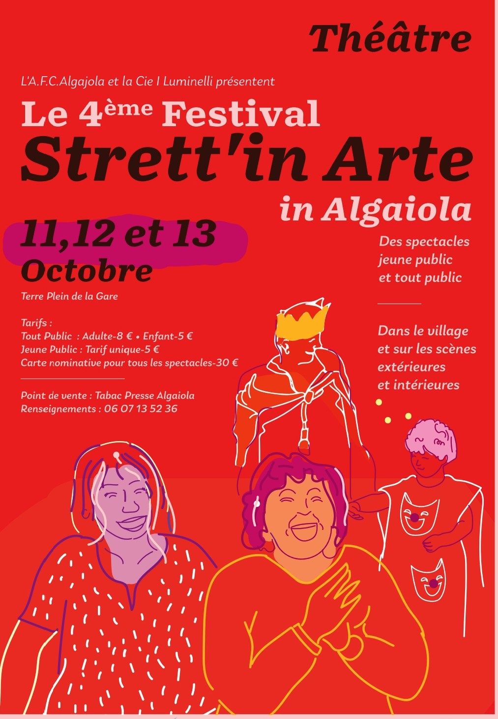 IVème festival de théâtre Strett'in Arte in Algaiola