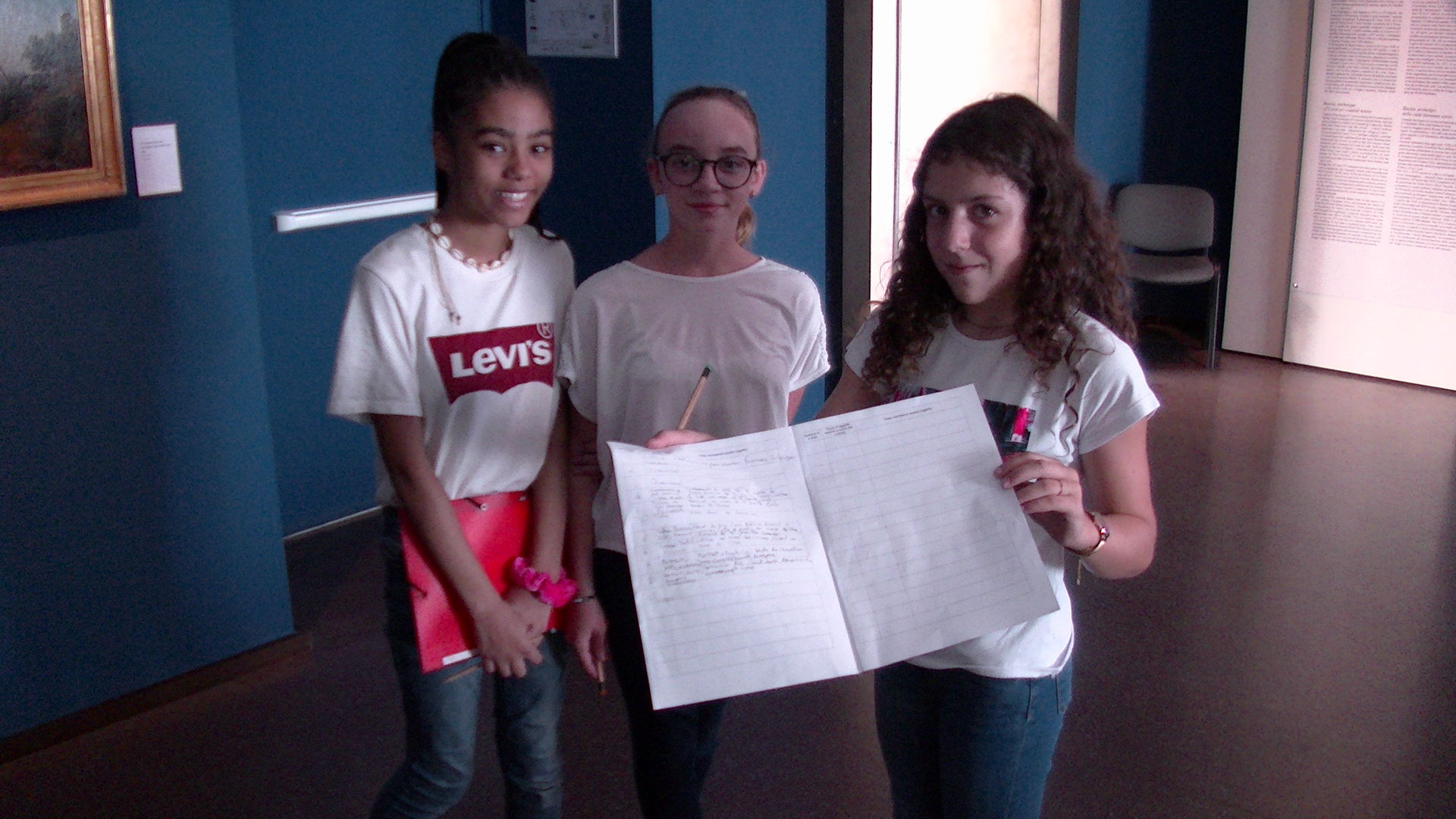 Des élèves de CM2 et de 5ème bilingue ont découvert le musée via le document de Canopé