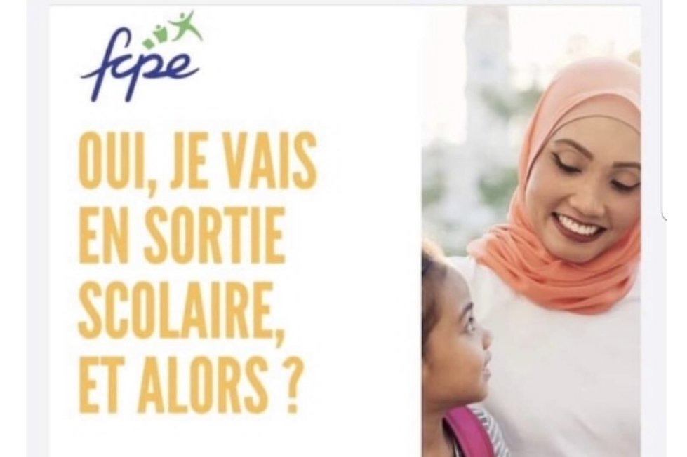 Affiche avec une maman voilée en sortie scolaire  : La LDH contre la polémique de la FCPE de Corse du Sud