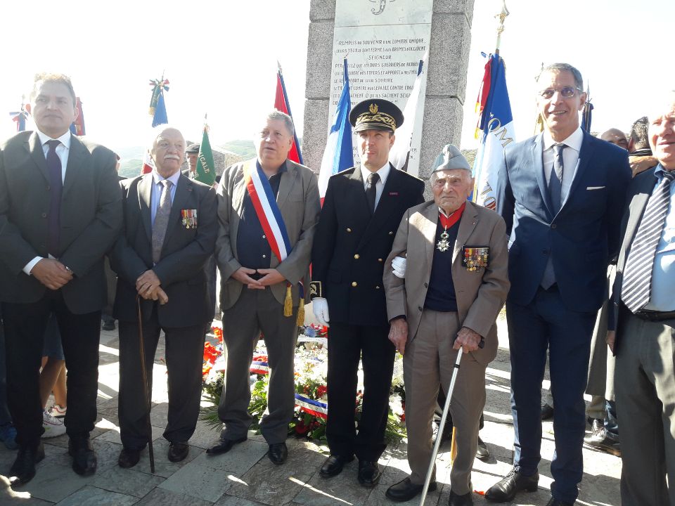 La Corse célèbre sa libération à Teghime, 76 ans après