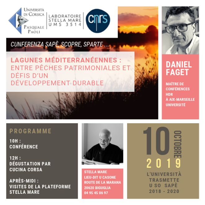 Les lagunes méditerranéennes en conférence à Stella Mare ce 10 octobre 