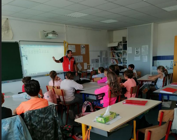 Prunelli-di-Fium'Orbu : l'Association pour le Don de Sang Bénévole de la Plaine Orientale s'invite à l'école 