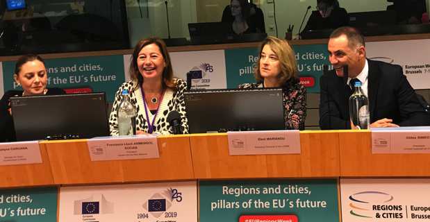 Semaine européenne des régions : La Corse, les Baléares, la Sardaigne et Gozo mettent la pression sur l’insularité 