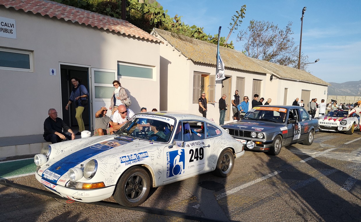 Le rallye Tour de Corse historique fait étape à Calvi
