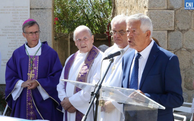 Mathieu Paoli le 11 Septembre dernier à Ajaccio (Photo Michel Luccioni)