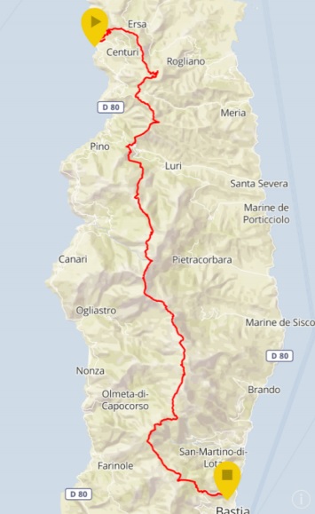 Il va falloir être costaud, très costaud pour rallier Centuri à Bastia.