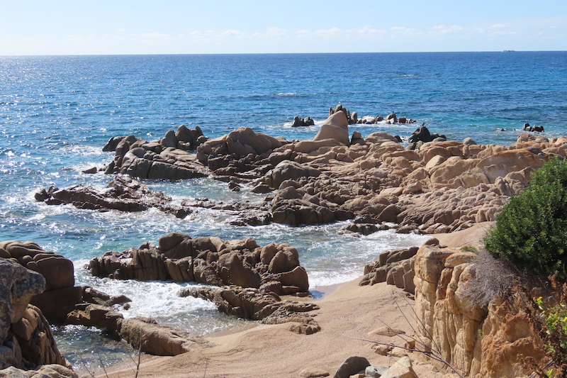 Plage Abbartello près d'Olmeto . Photo de Marie-Thérèse Giacomi