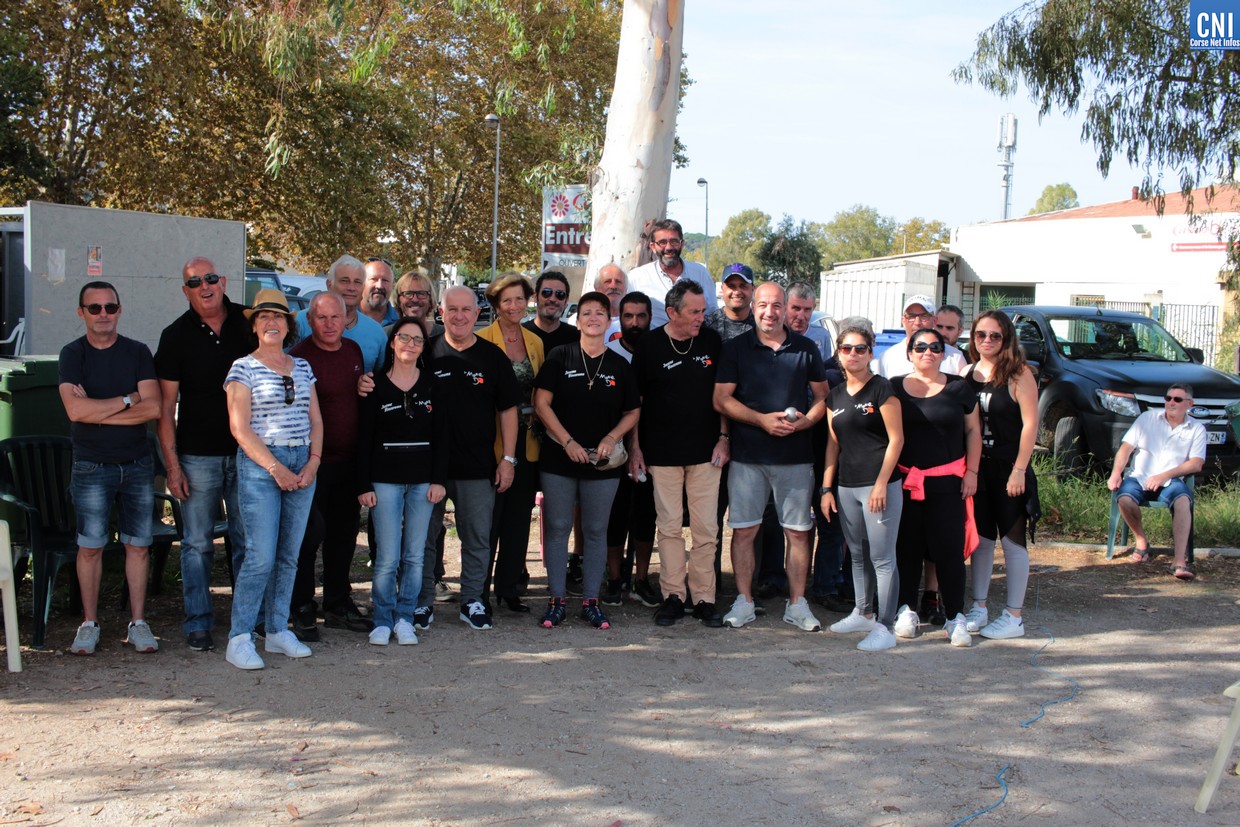 Kechichian-Ottavi vainqueurs à Calvi du concours de pétanque  de "La Marie-Do"