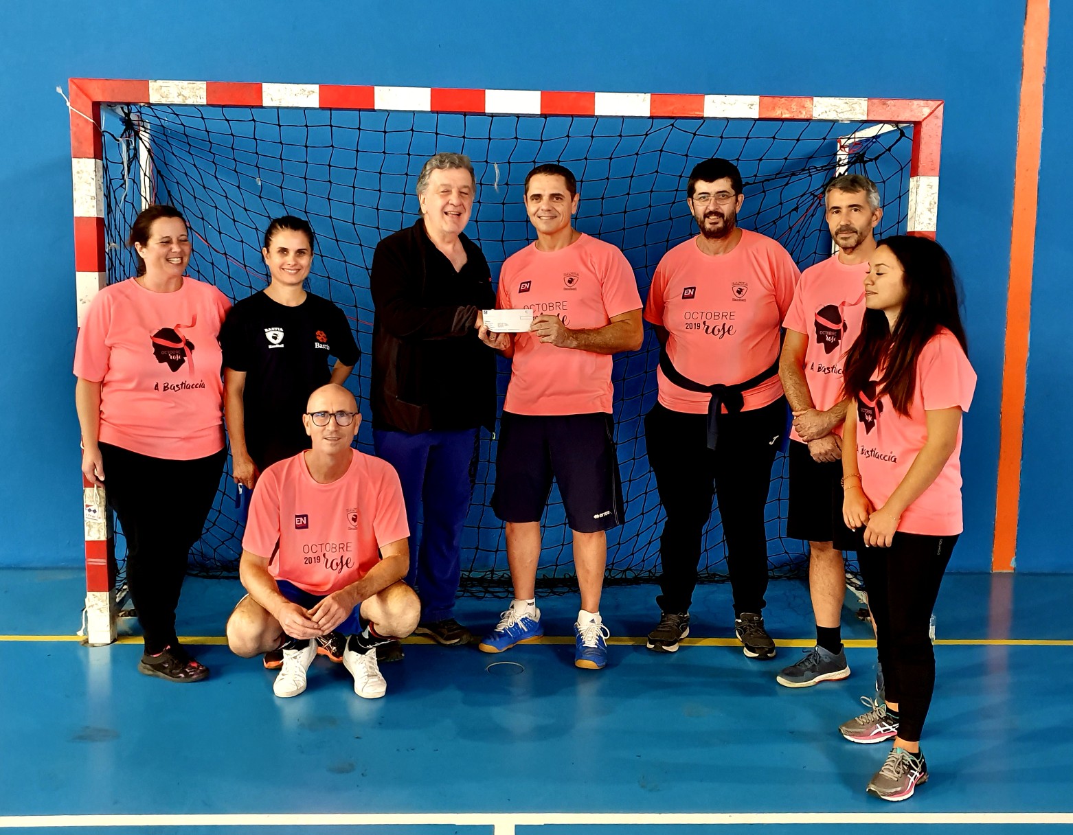 Bastia : Succès pour le tournoi de hand d’Octobre Rose