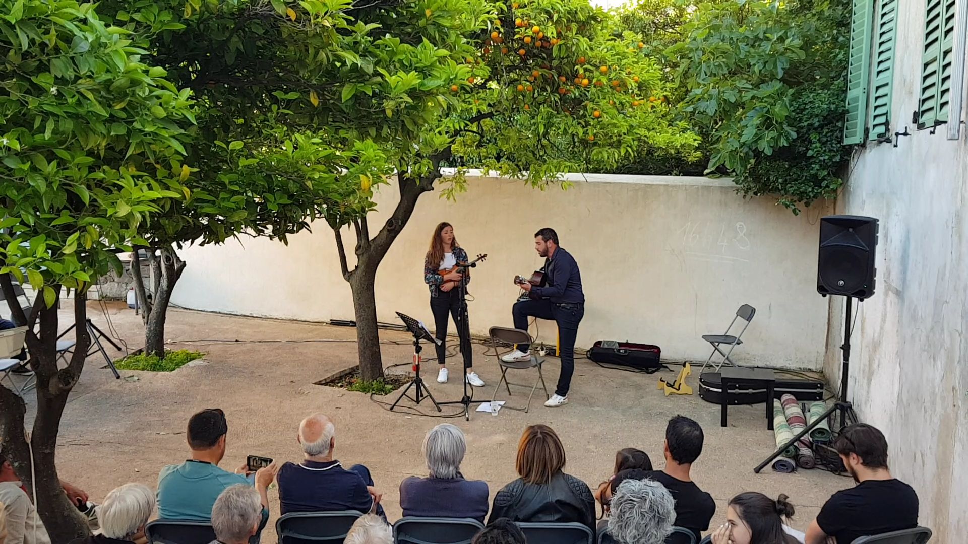 Léa et Nicolas Antona à l'Auditorium de Pigna ce samedi 2 novembre