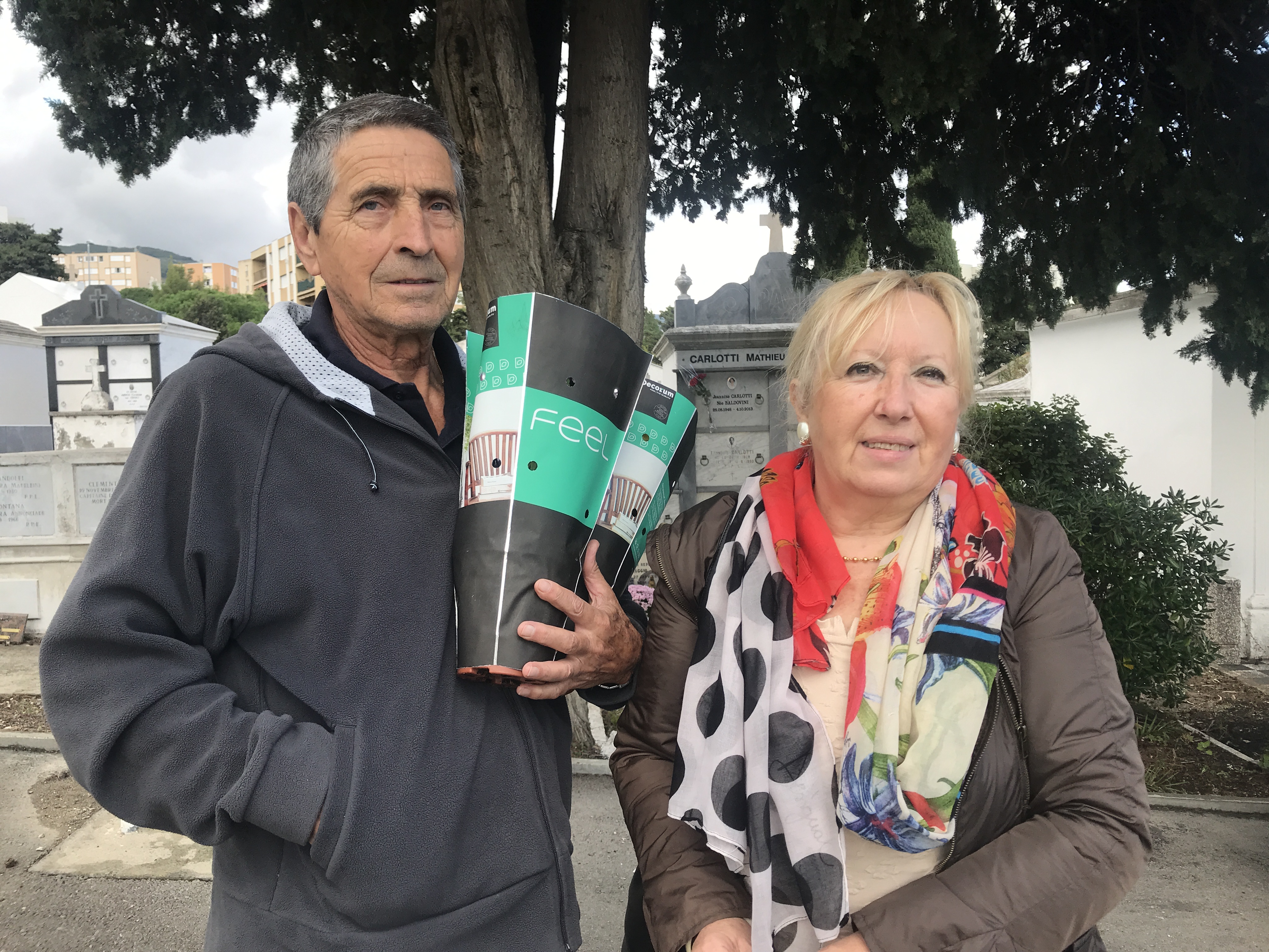 André 75 ans et sa femme Martine 64 ans