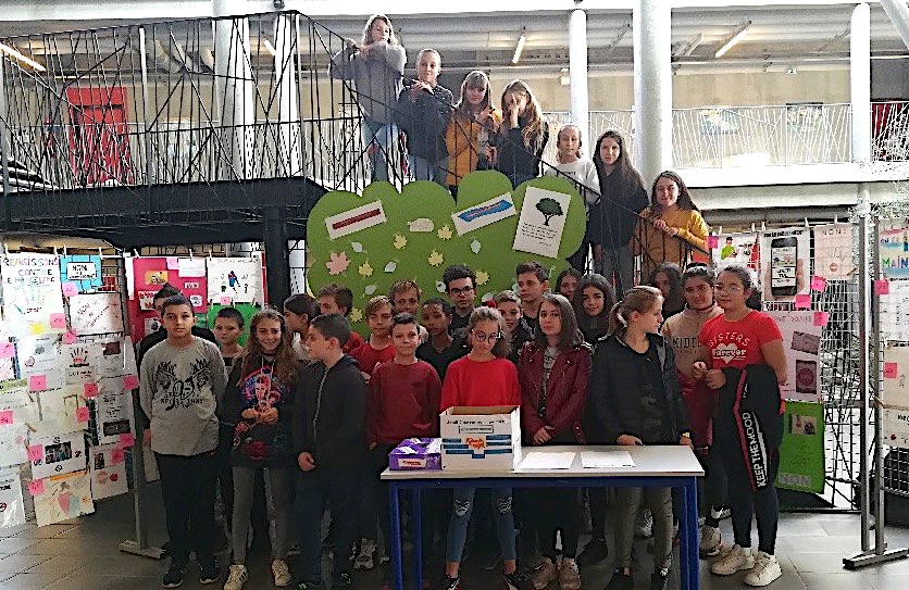 Le "non" au harcèlement du collège de Biguglia