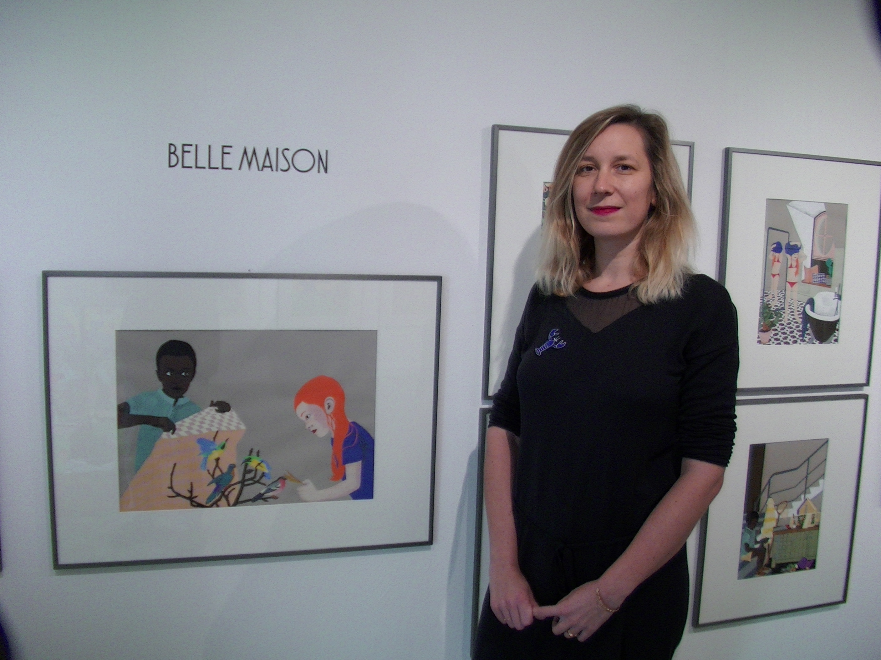 Anaïs Brunet dans son univers à Una Volta